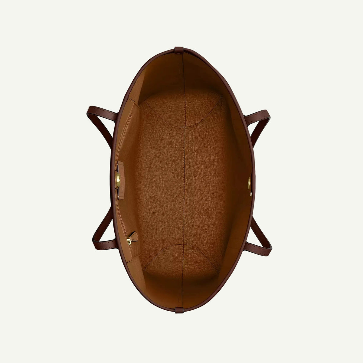 Coach Sac Cabas City Marron Toile