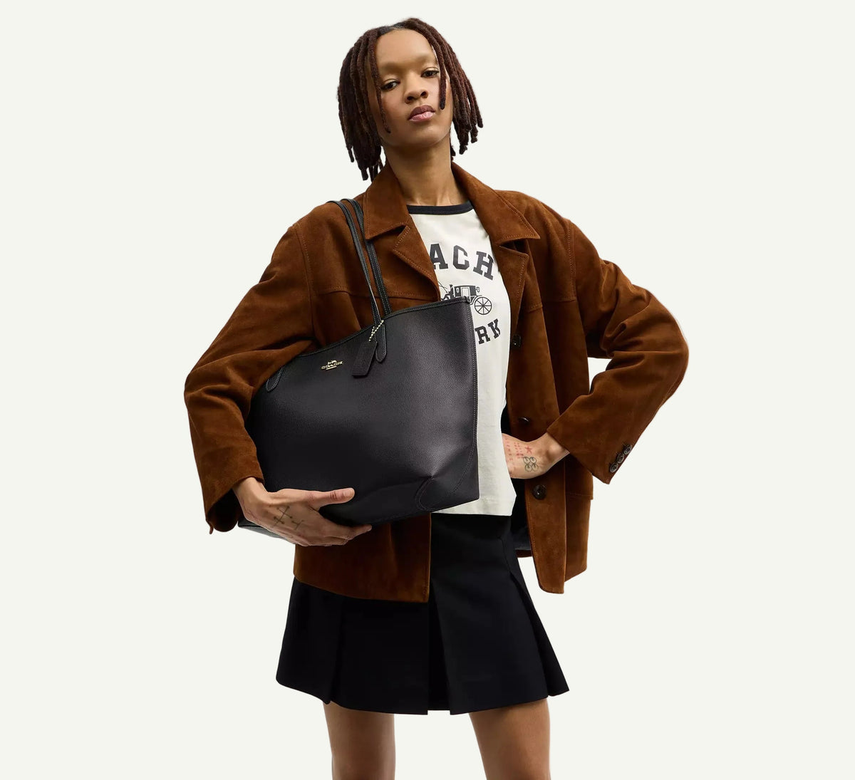 Coach Sac Cabas City Noir
