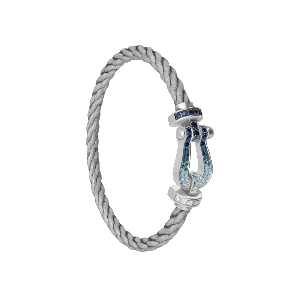 Fred - Bracelet Force 10 or blanc