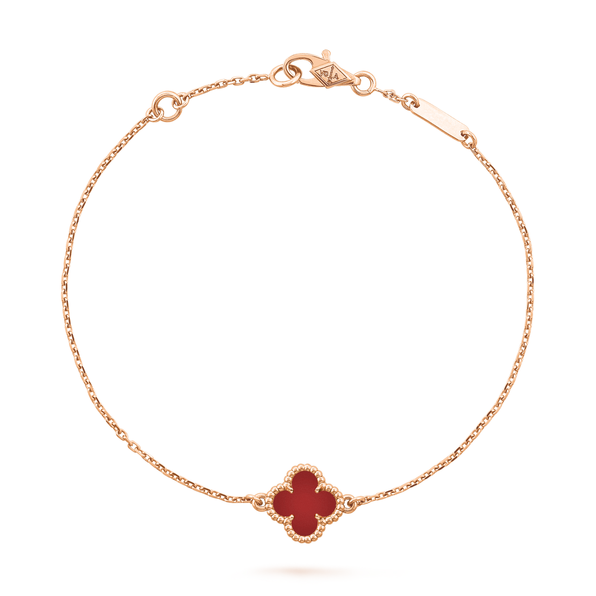 Van Cleef Sweet Alhambra Cornaline