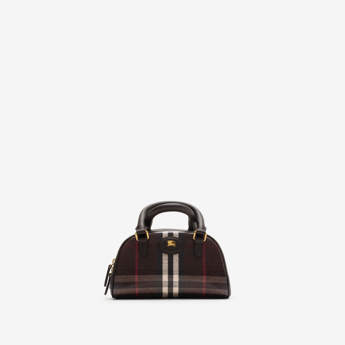 Burberry Mini sac bowling Highlands Noir