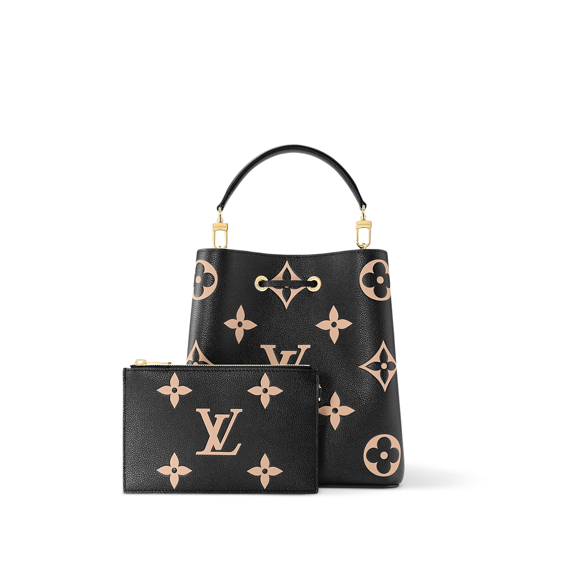 LV Sac NéoNoé MM Noir/Beige
