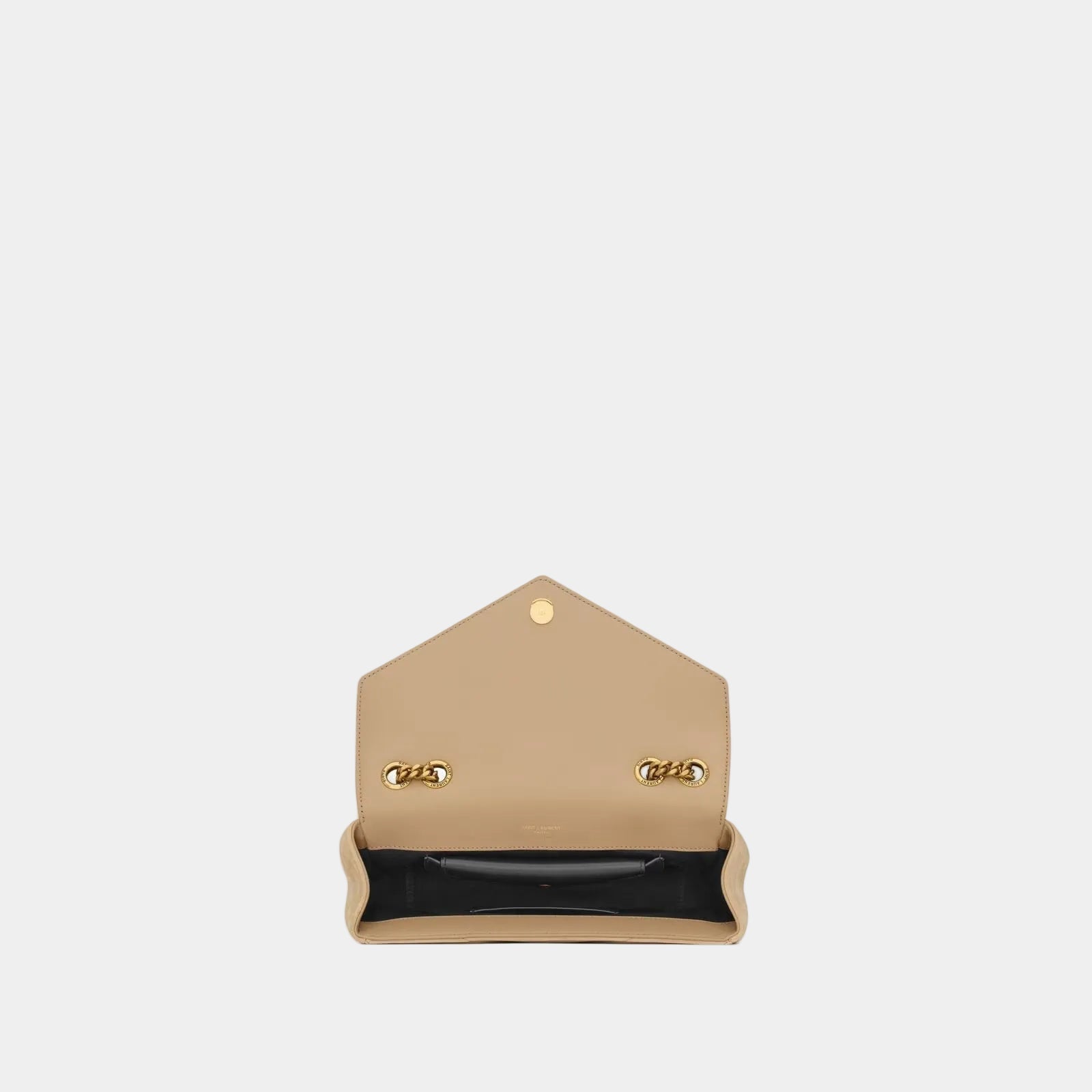 Saint Laurent Sac Loulou Small Suède Matelassé
