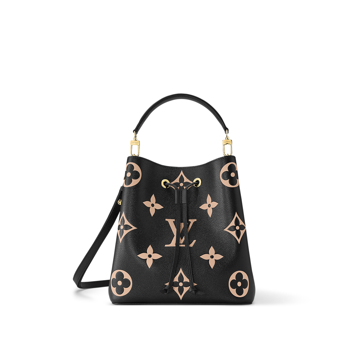 LV Sac NéoNoé MM Noir/Beige