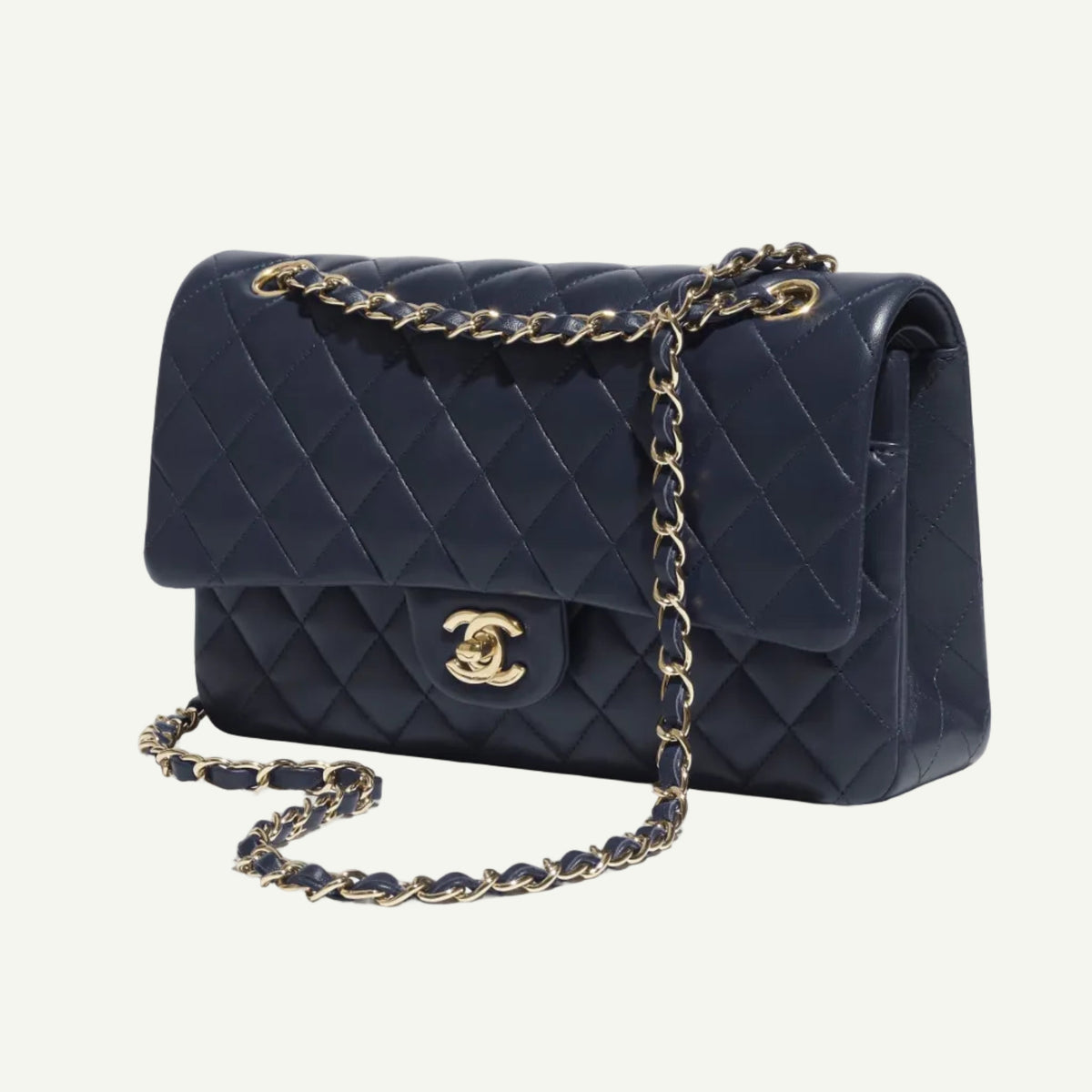 Chanel Sac Classique 11.12 Bleu Nuit