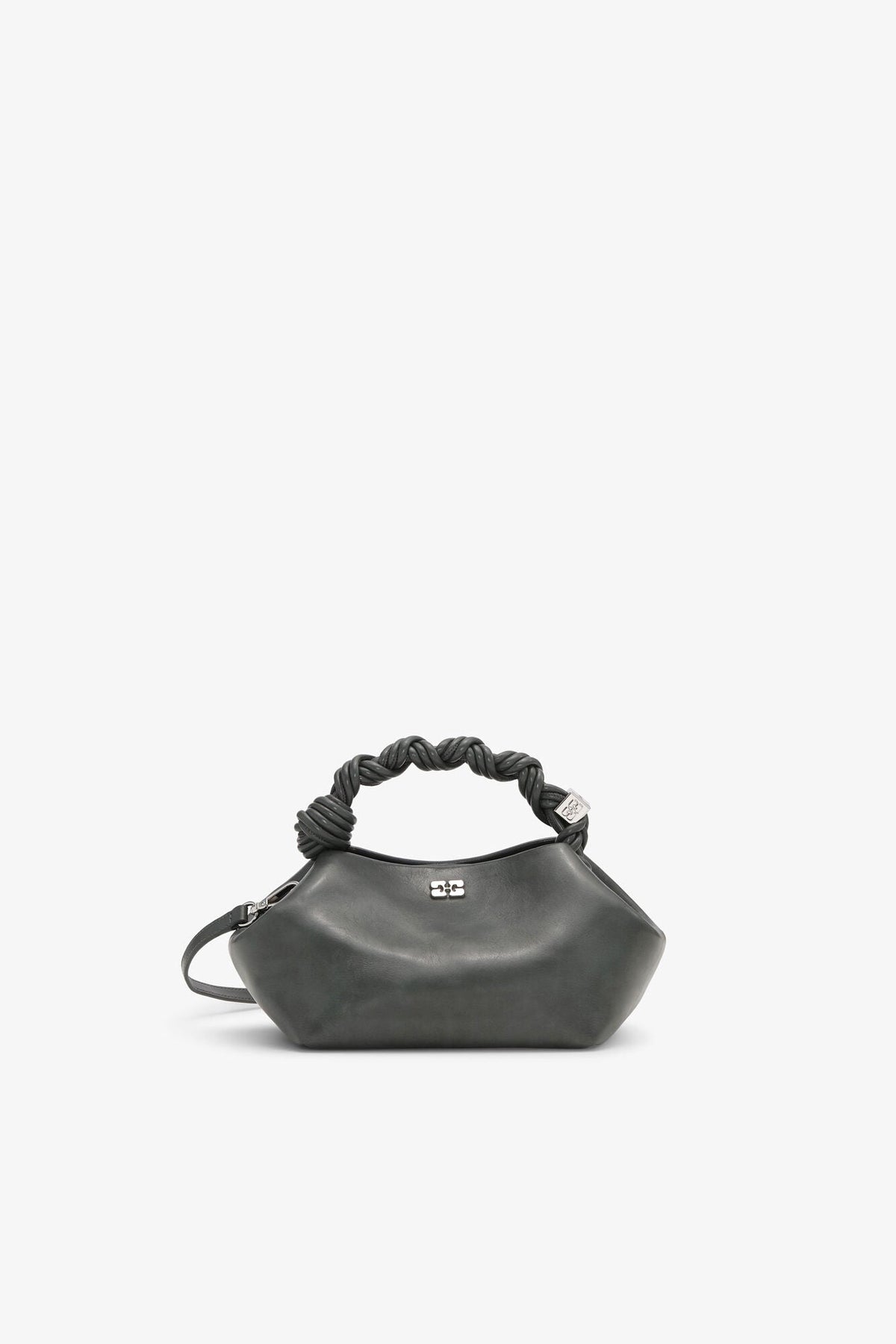 Sac Ganni Bou Petit Gris Foncé