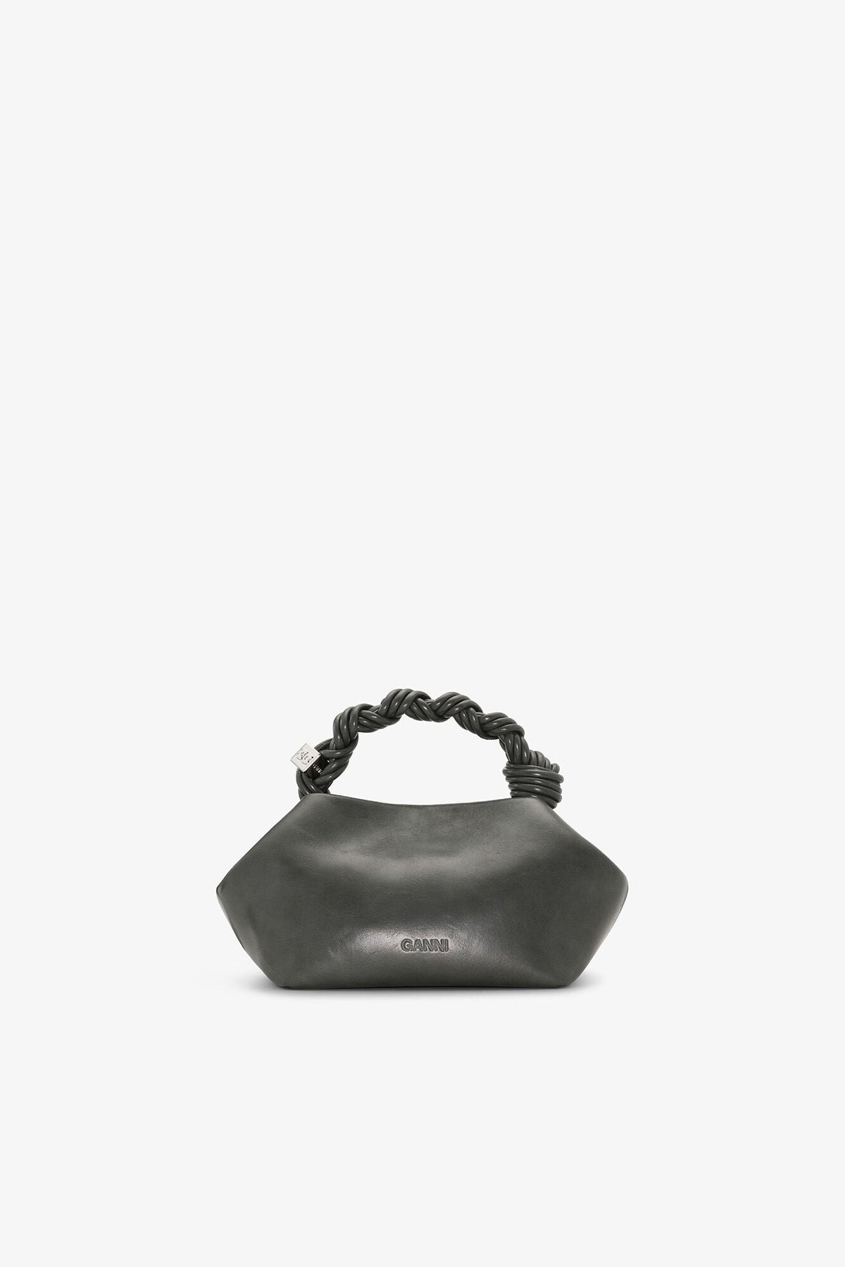 Sac Ganni Bou Petit Gris Foncé