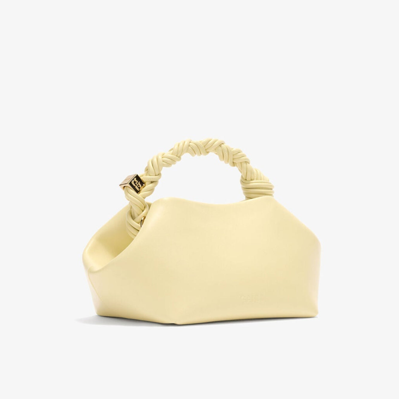 Sac Ganni Bou Petit Jaune Pastel