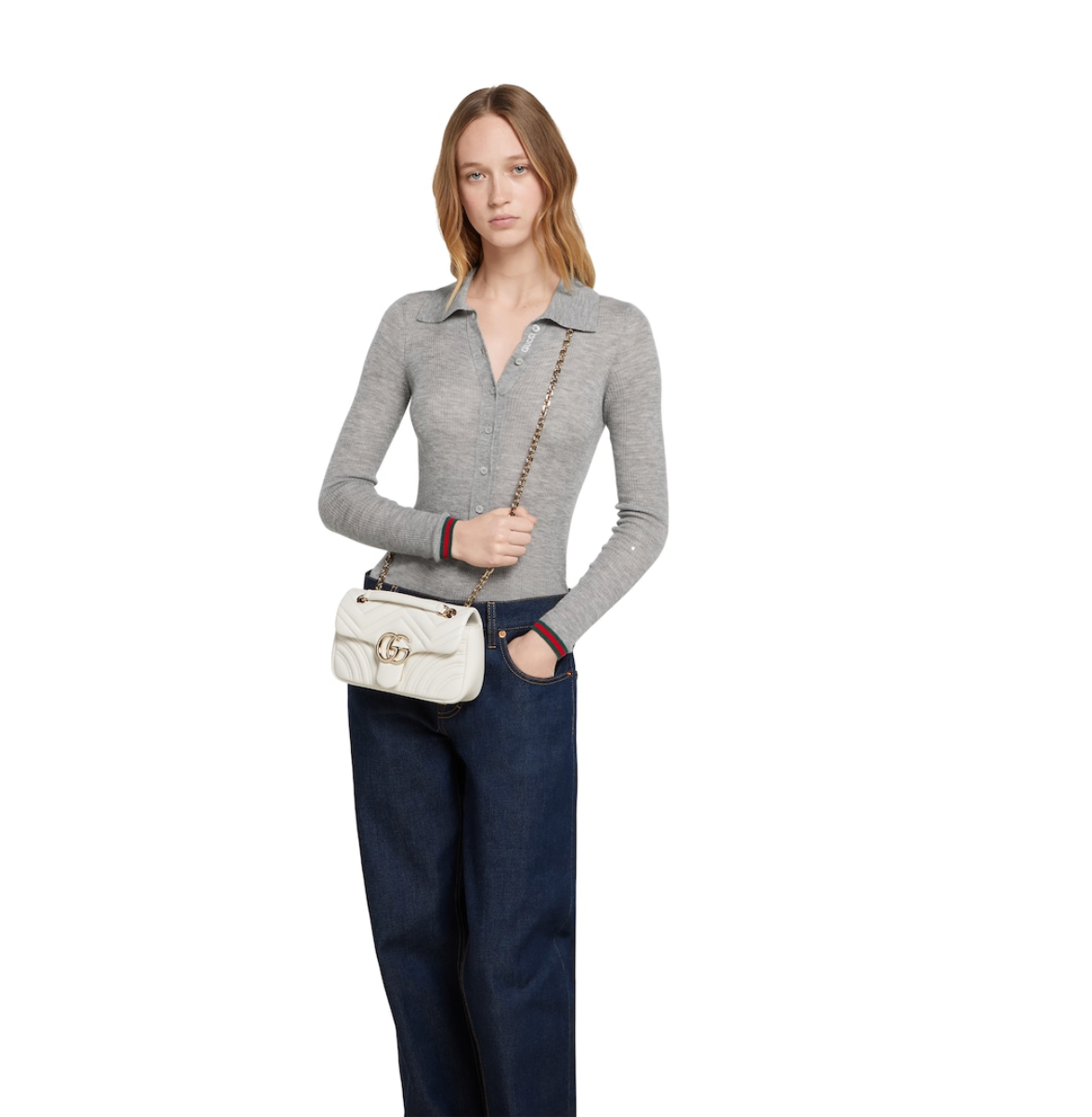 Gucci Sac à épaule GG Marmont petit format