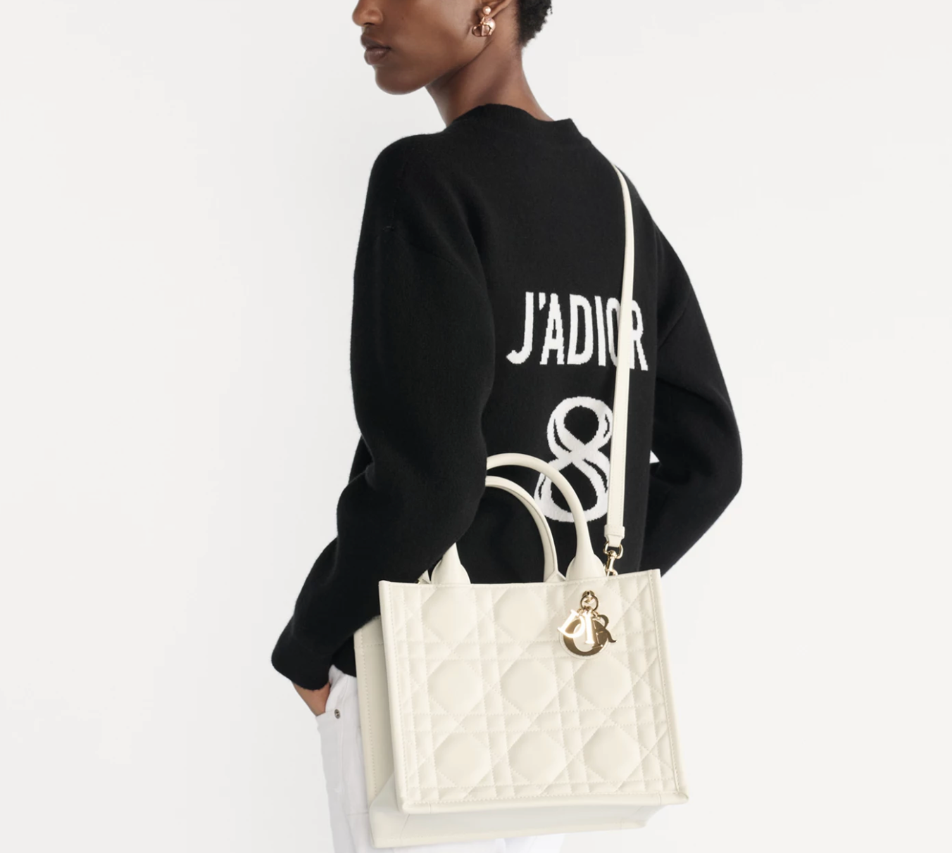 Dior Sac Book Tote Small Blanc