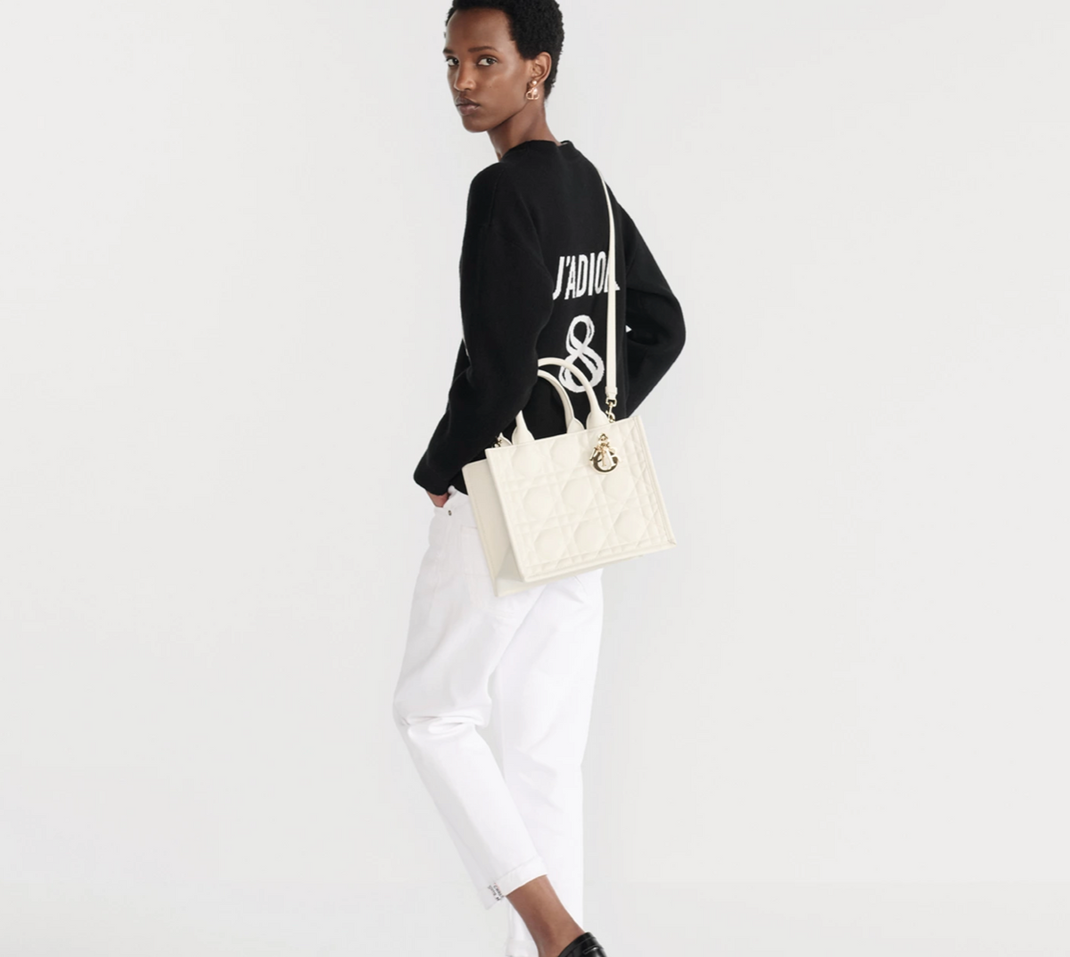 Dior Sac Book Tote Small Blanc