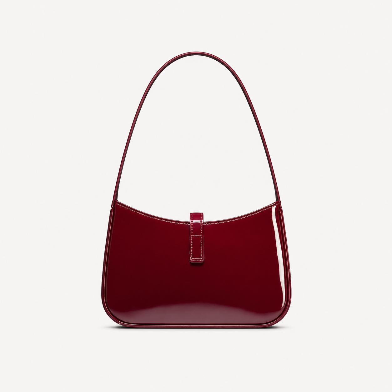Saint Laurent Sac Le 5 à 7 Mini Verni Rouge