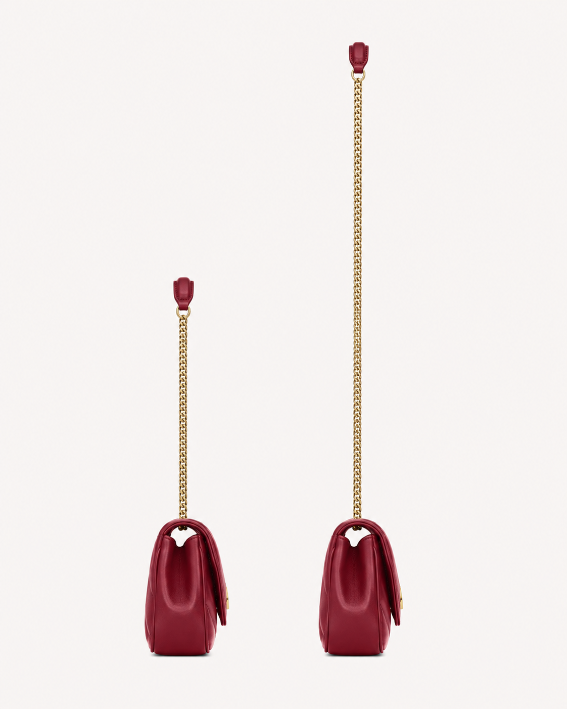 Saint Laurent Sac Loulou Mini Rouge
