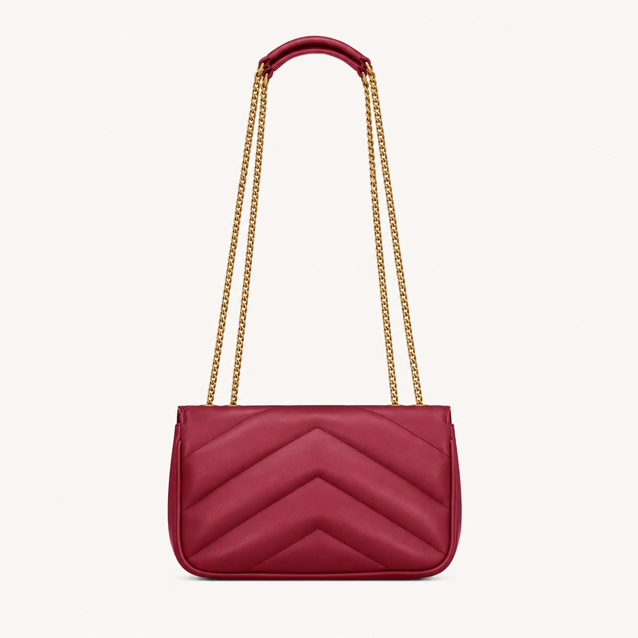 Saint Laurent Sac Loulou Mini Rouge