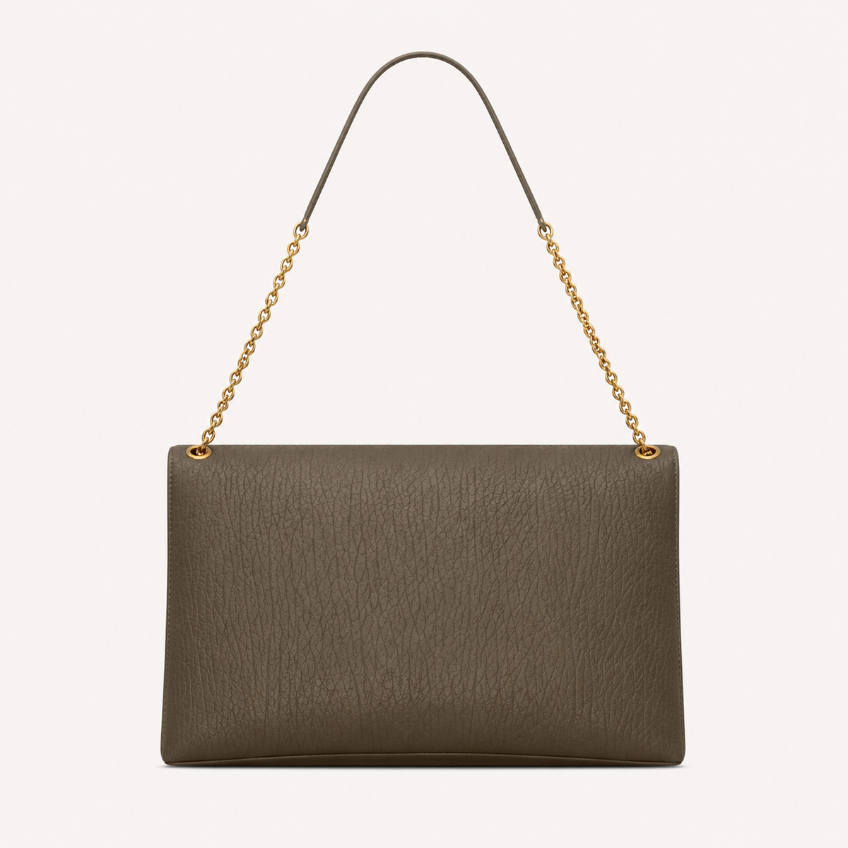 Saint Laurent Sac Cassandre Large à Chaîne Kaki