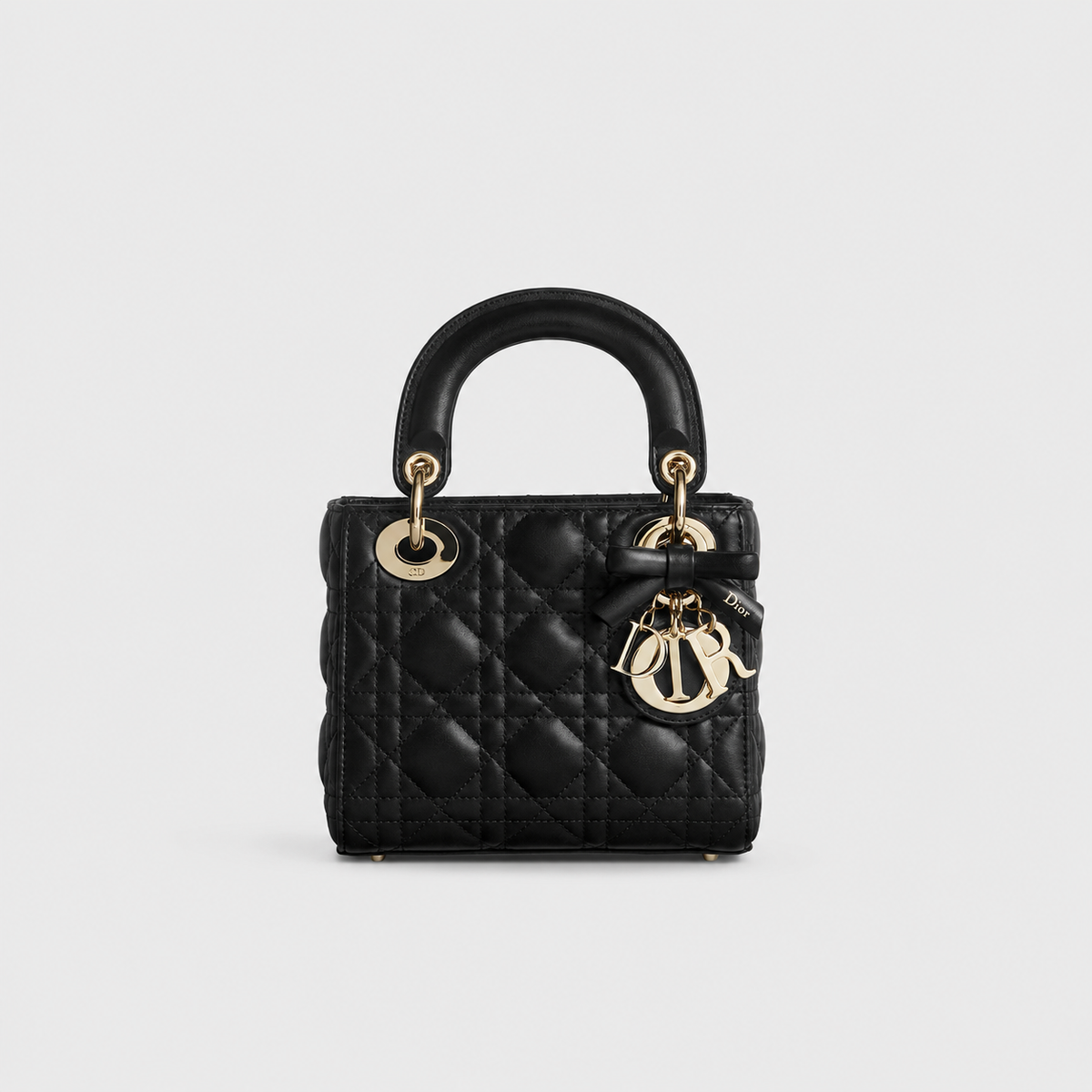 Dior Sac Lady Noir Mini à chaîne