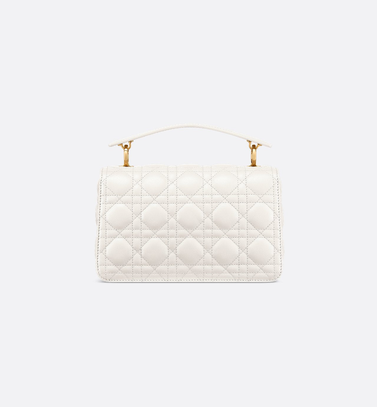 Dior Sac Top Handle Jolie Small Blanc