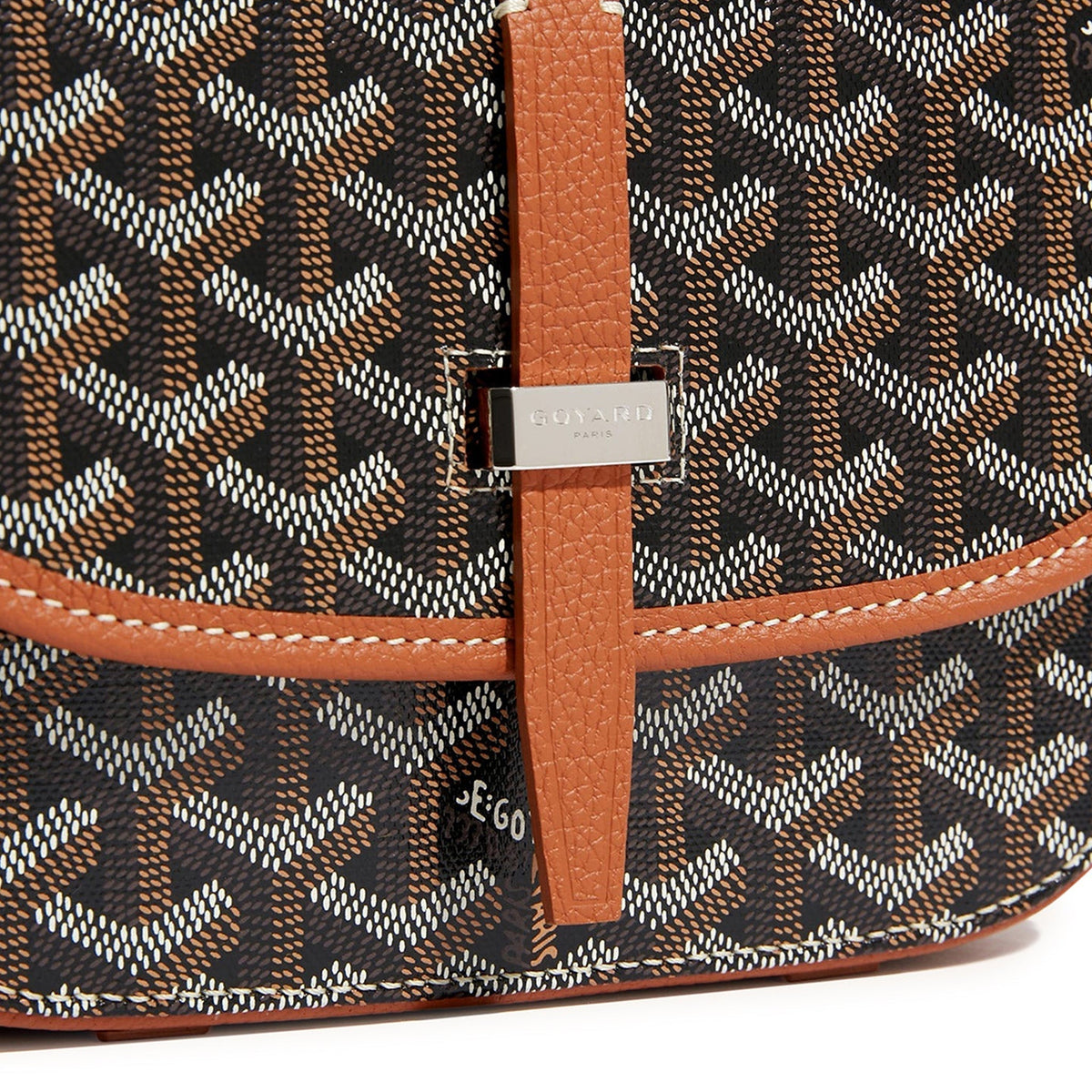 Goyard Sacoche Noir et Camel