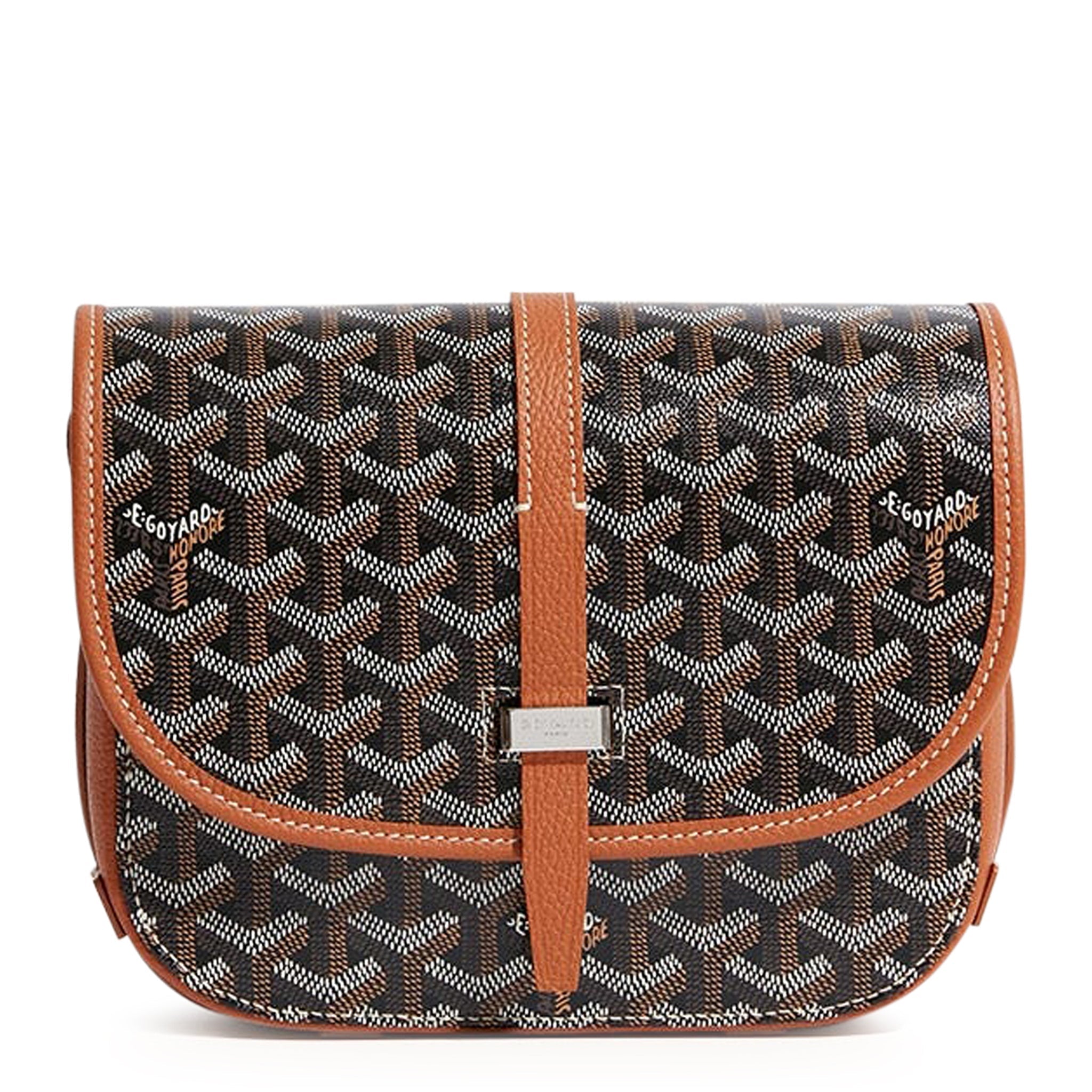 Goyard Sacoche Noir et Camel