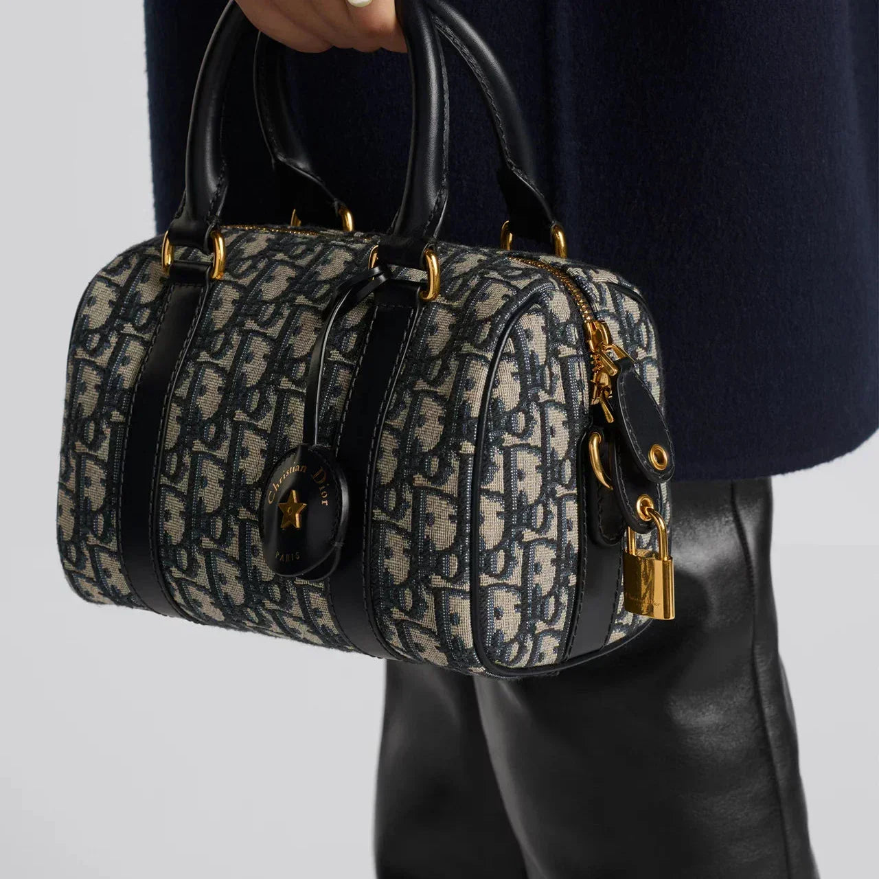 Dior Sac Groove 20 Toile Bleu