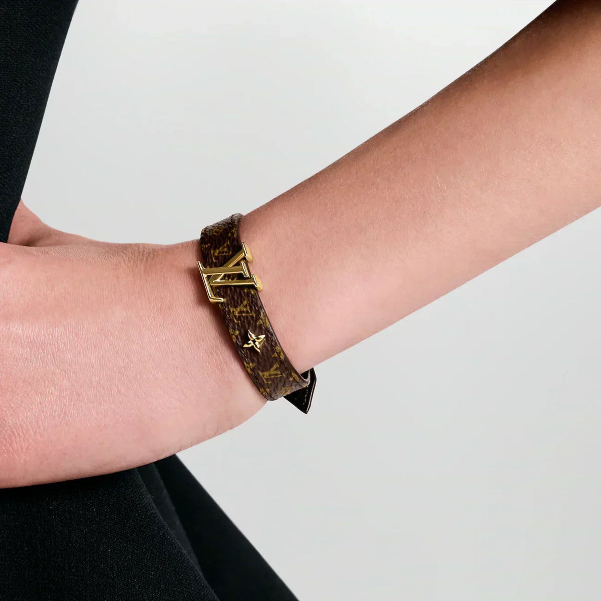 LV - Bracelet LV Iconic Marron