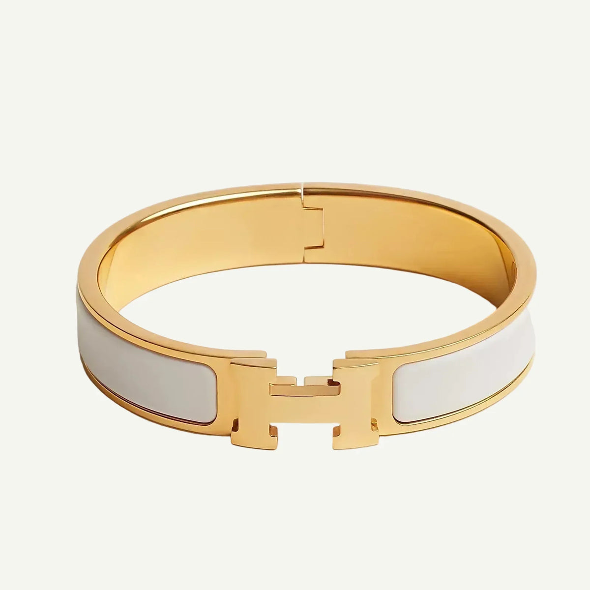 Bracelet Clic H Blanc