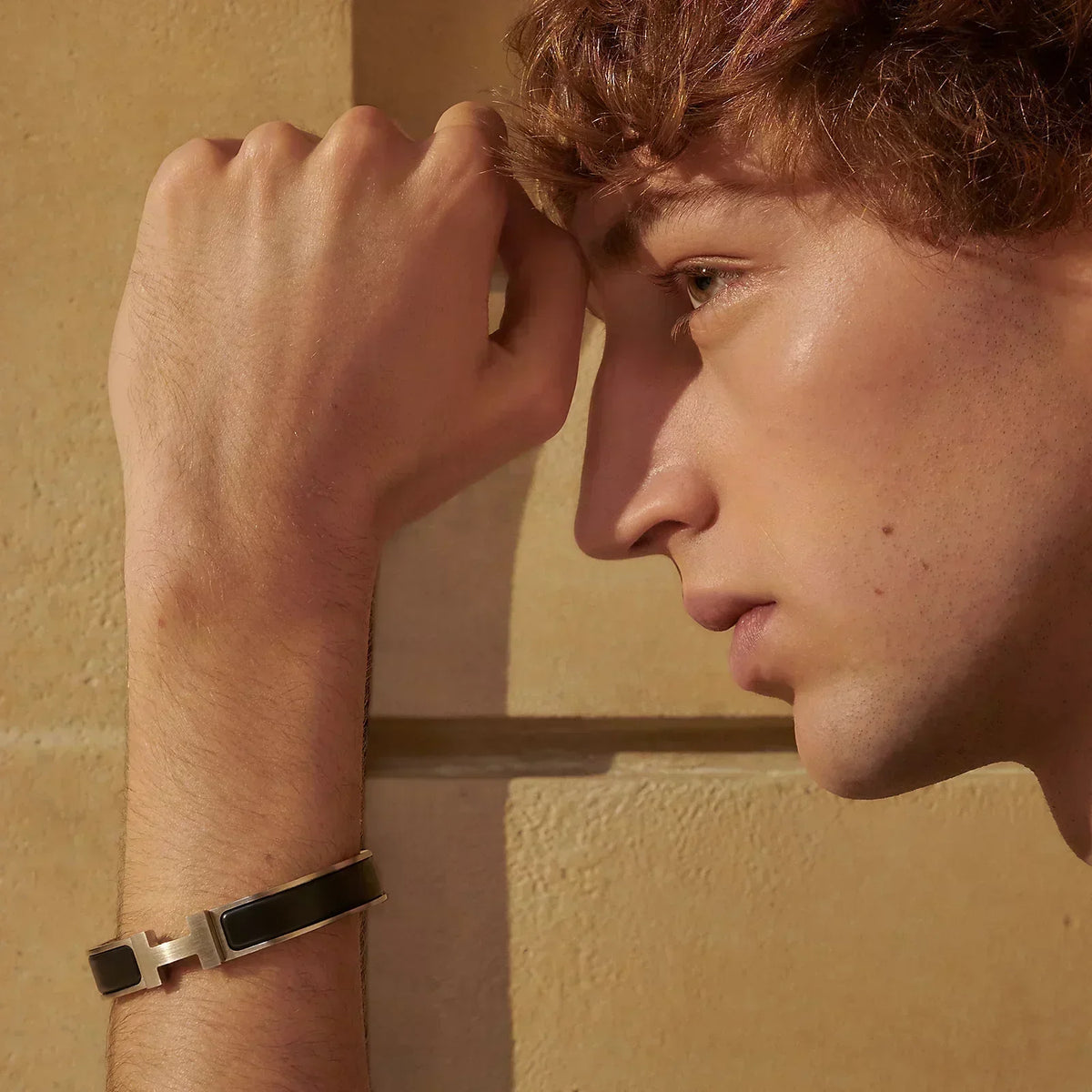 Hermès - Bracelet Clic HH Noir Mat