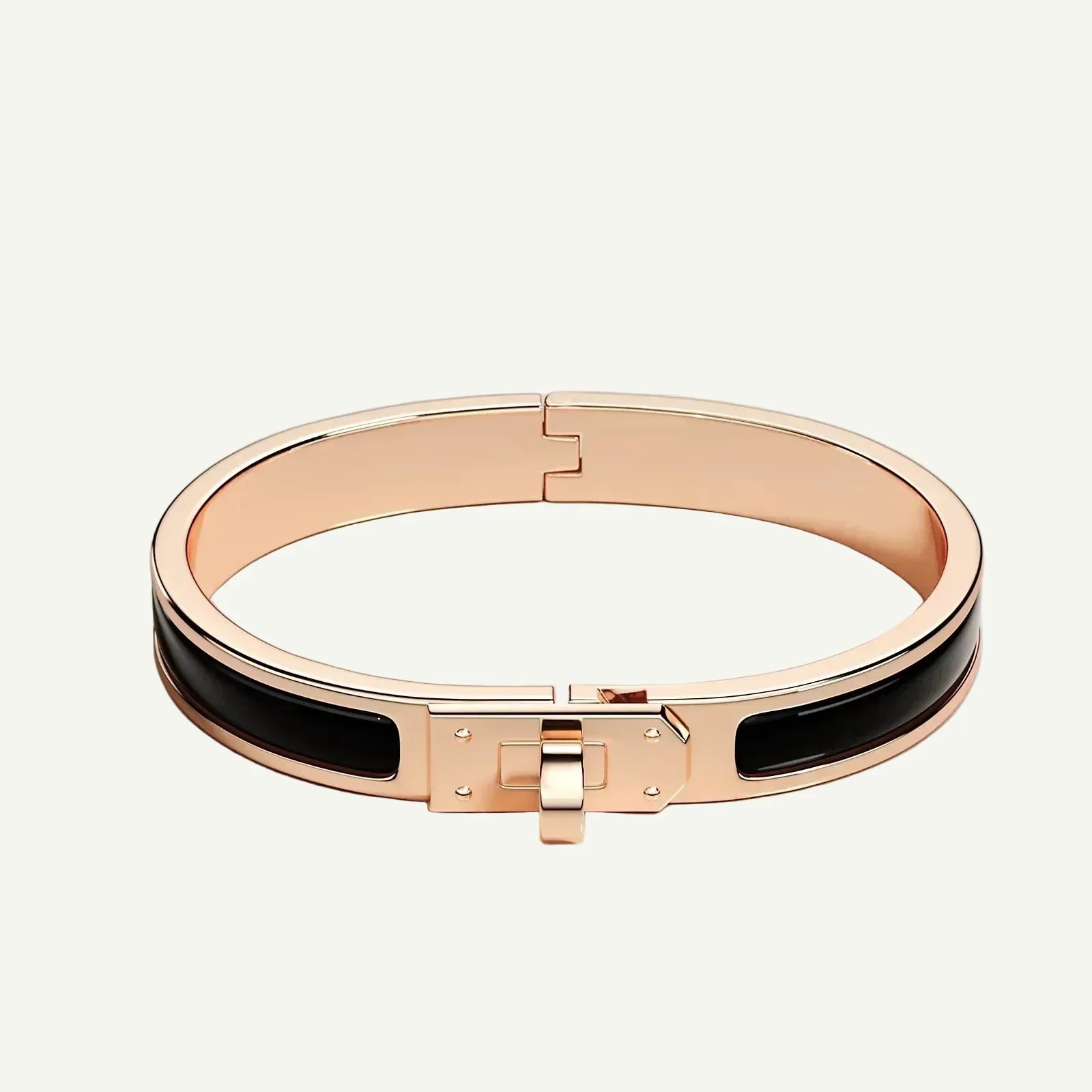 Hermès - Bracelet Mini Clic Kelly Noir