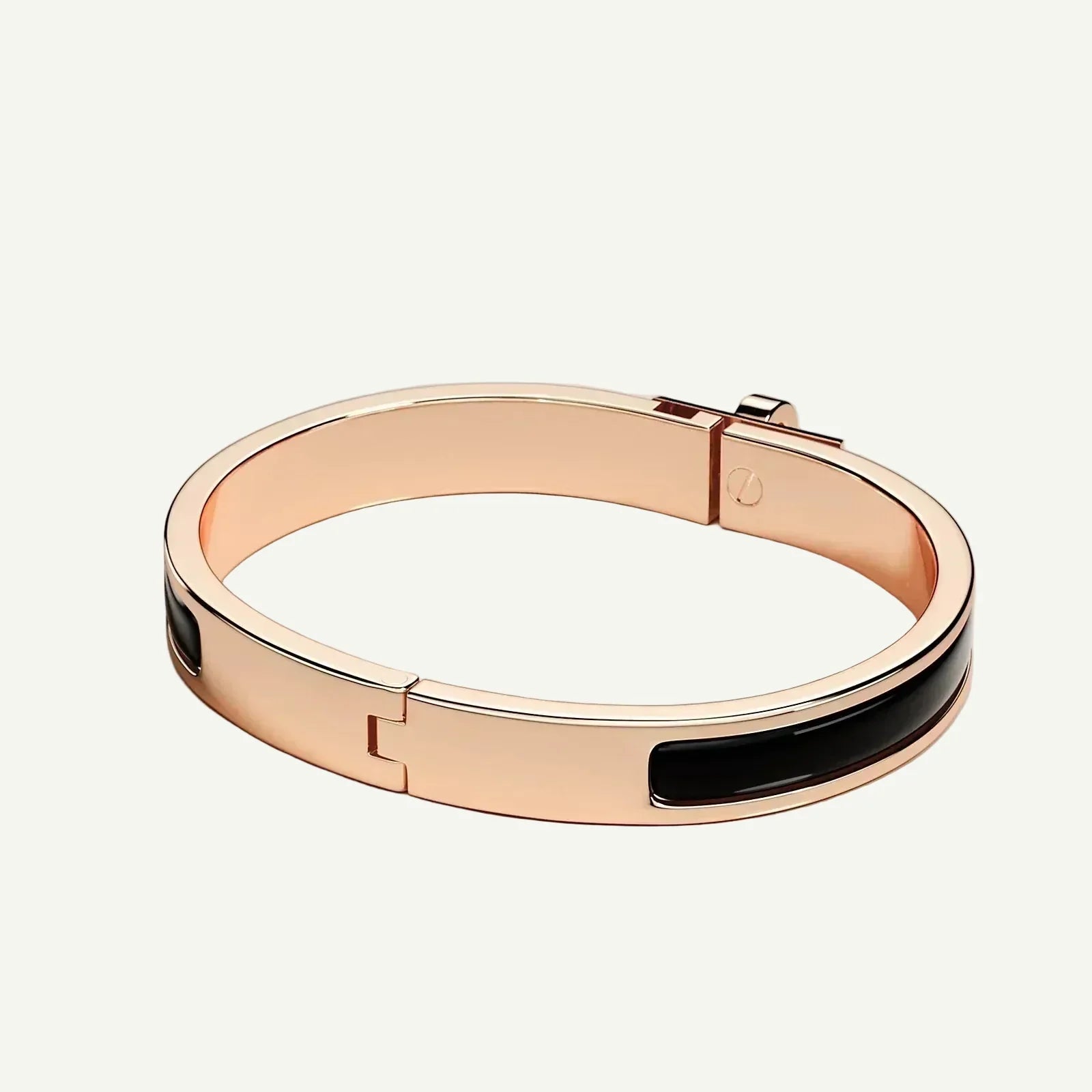 Hermès - Bracelet Mini Clic Kelly Noir