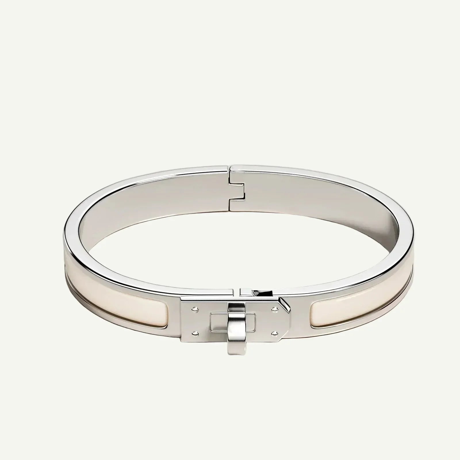 Hermès - Bracelet Mini Clic Kelly Crème 2