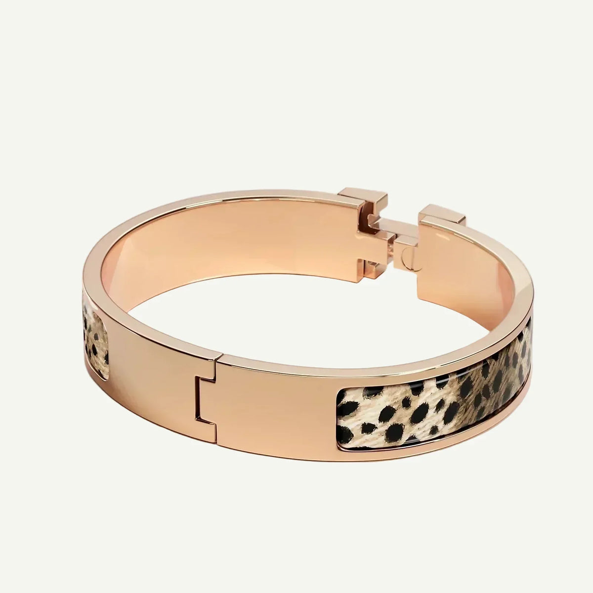 Hermès - Bracelet Clic H Acinonyx Jubatus