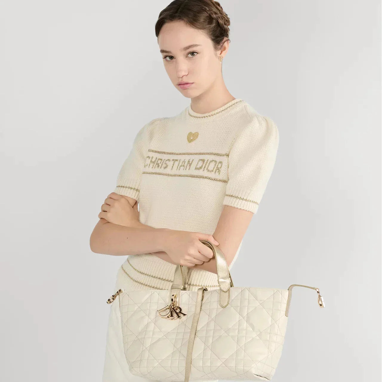 Dior Sac Toujours Blanc Medium