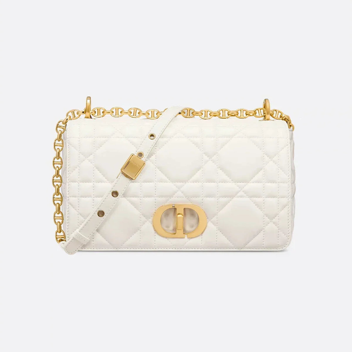 Dior Sac Soft Dior Caro Medium Blanc