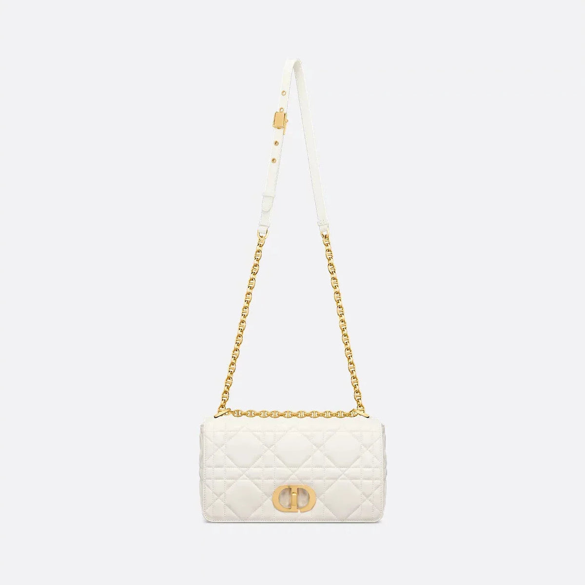 Dior Sac Soft Dior Caro Medium Blanc