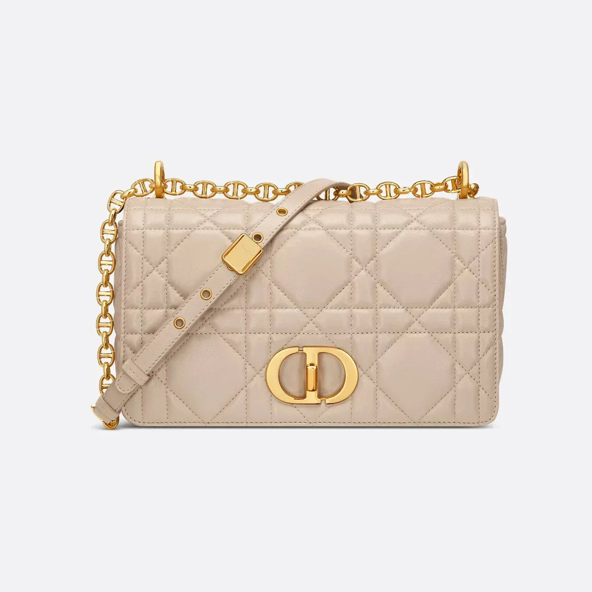 Dior Sac Soft Caro Medium Beige