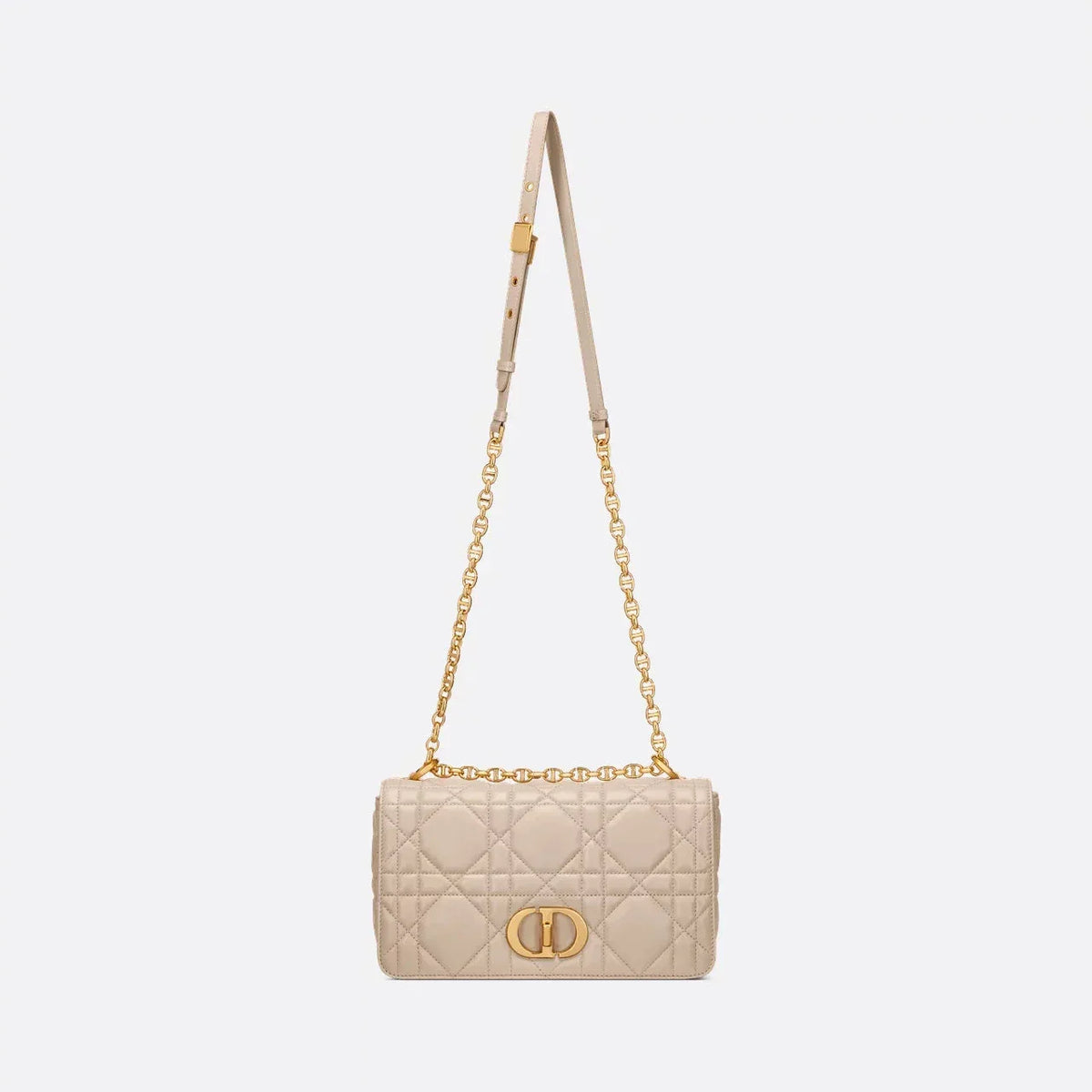Dior Sac Soft Caro Medium Beige