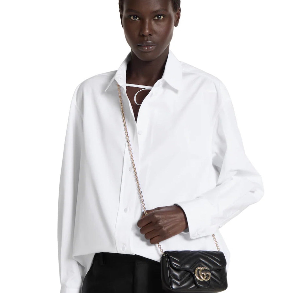 Gucci Mini Sac à Épaule GG Marmont