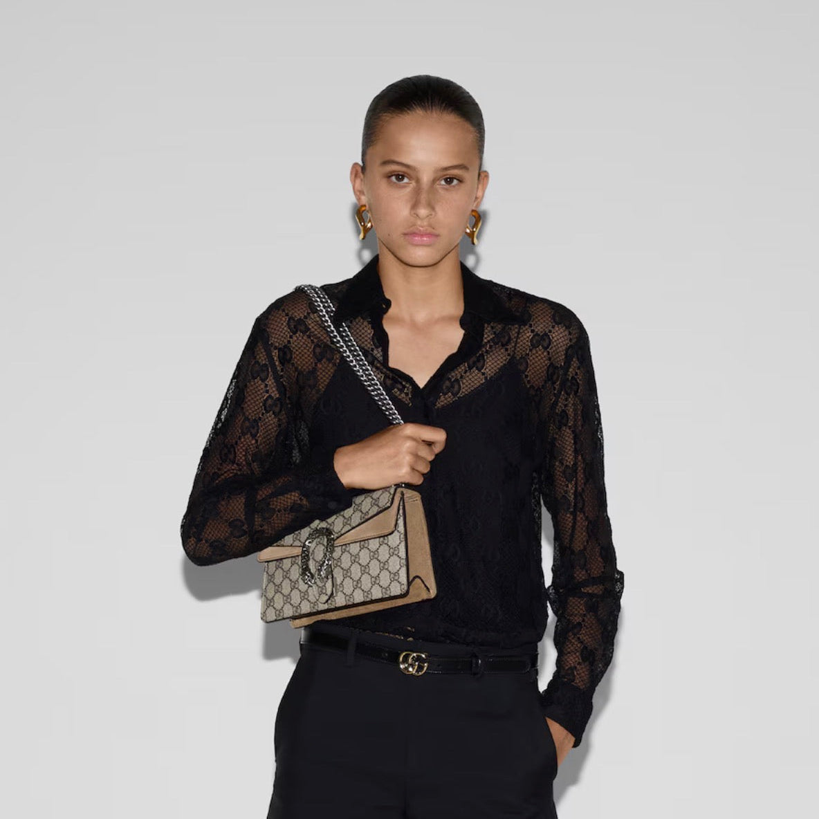 Gucci Sac à Épaule Dionysus Moyen Format