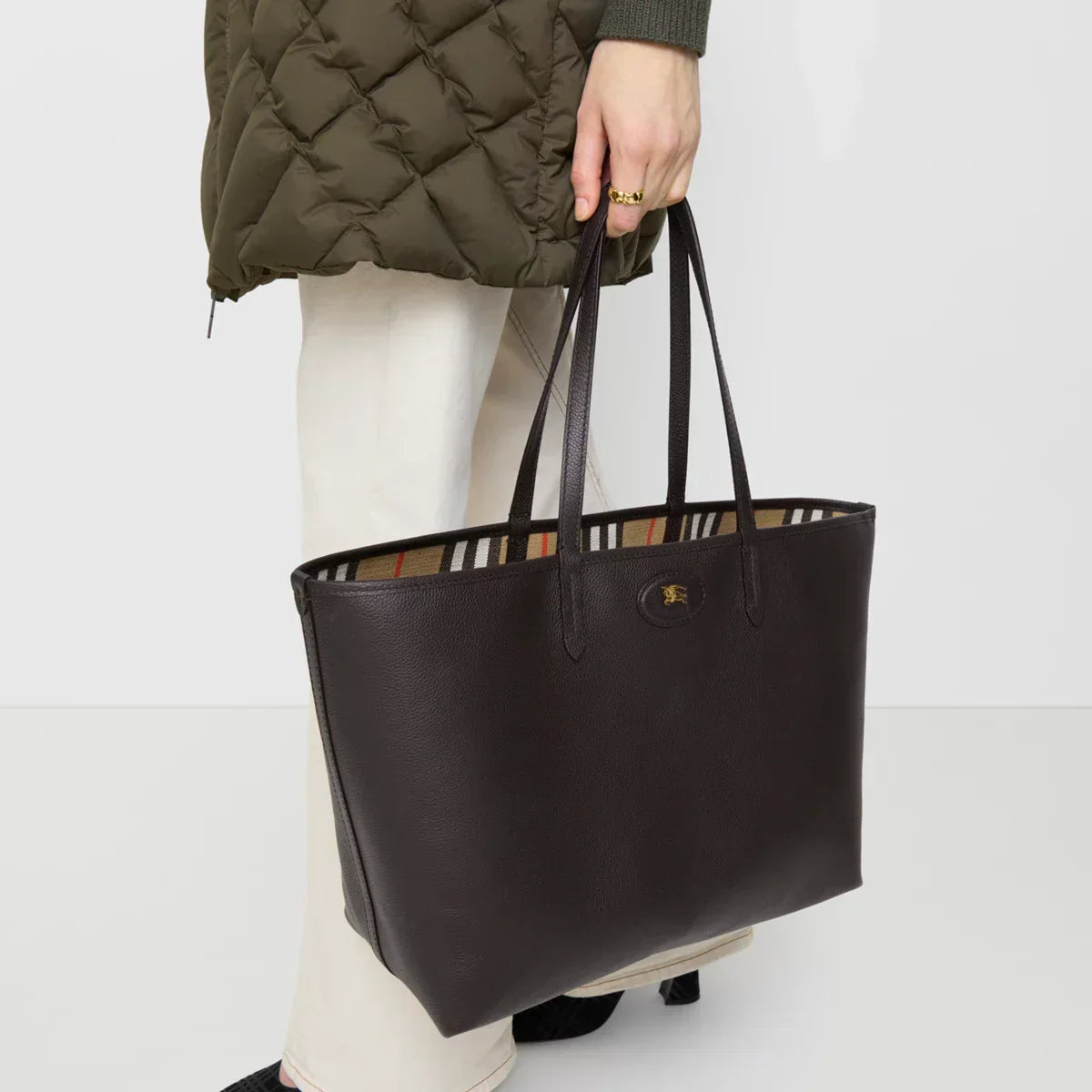 Burberry Cabas Bloomsbury Réversible Hazel