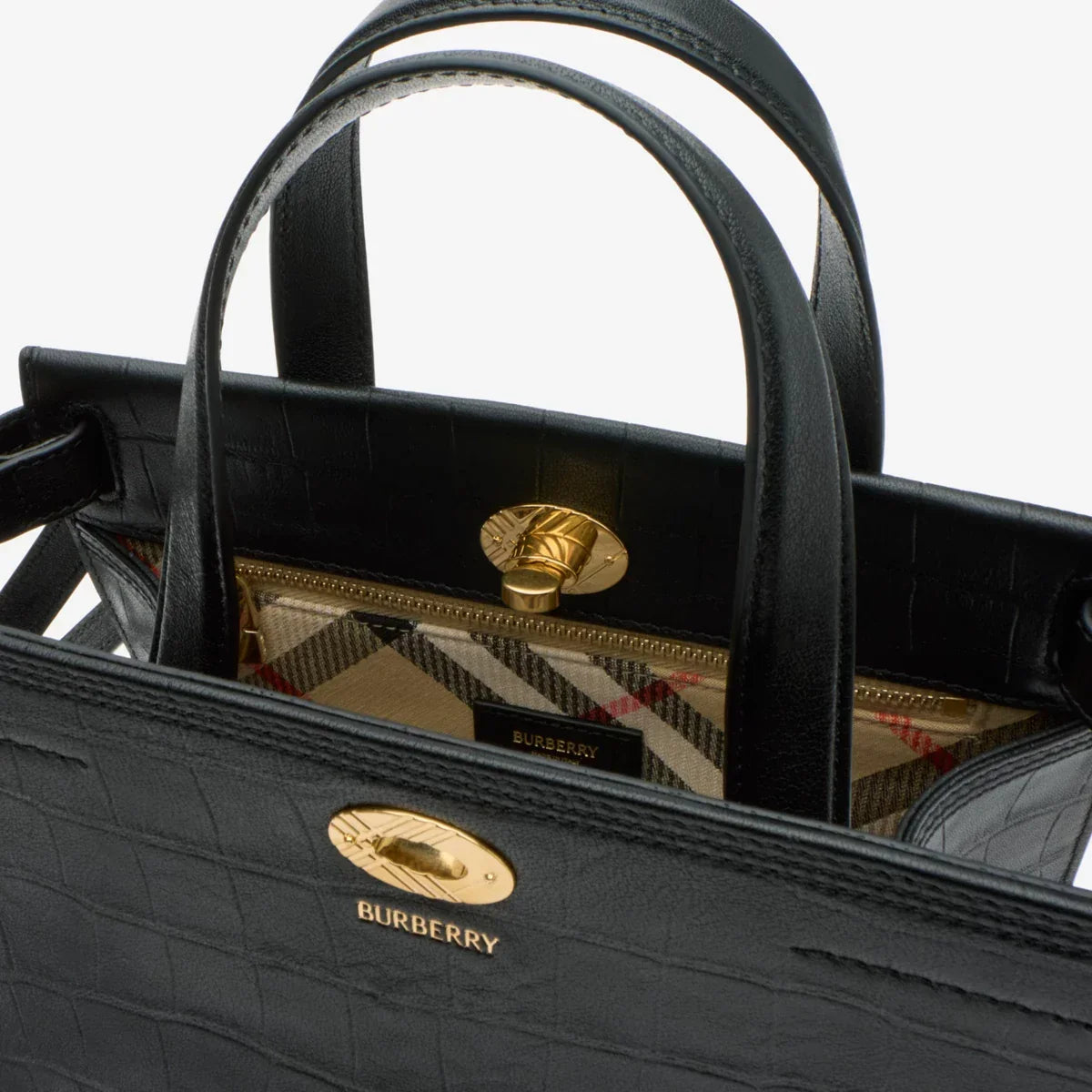 Burberry Mini cabas Cotswolds Noir