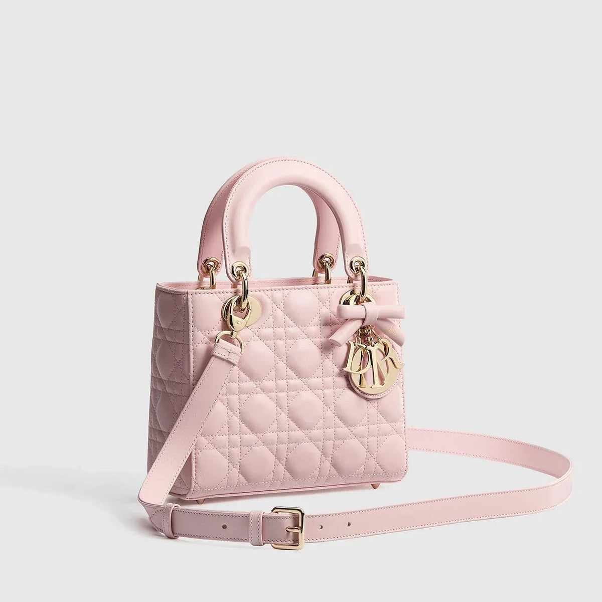 Dior Sac Lady Small Rose à bandoulière