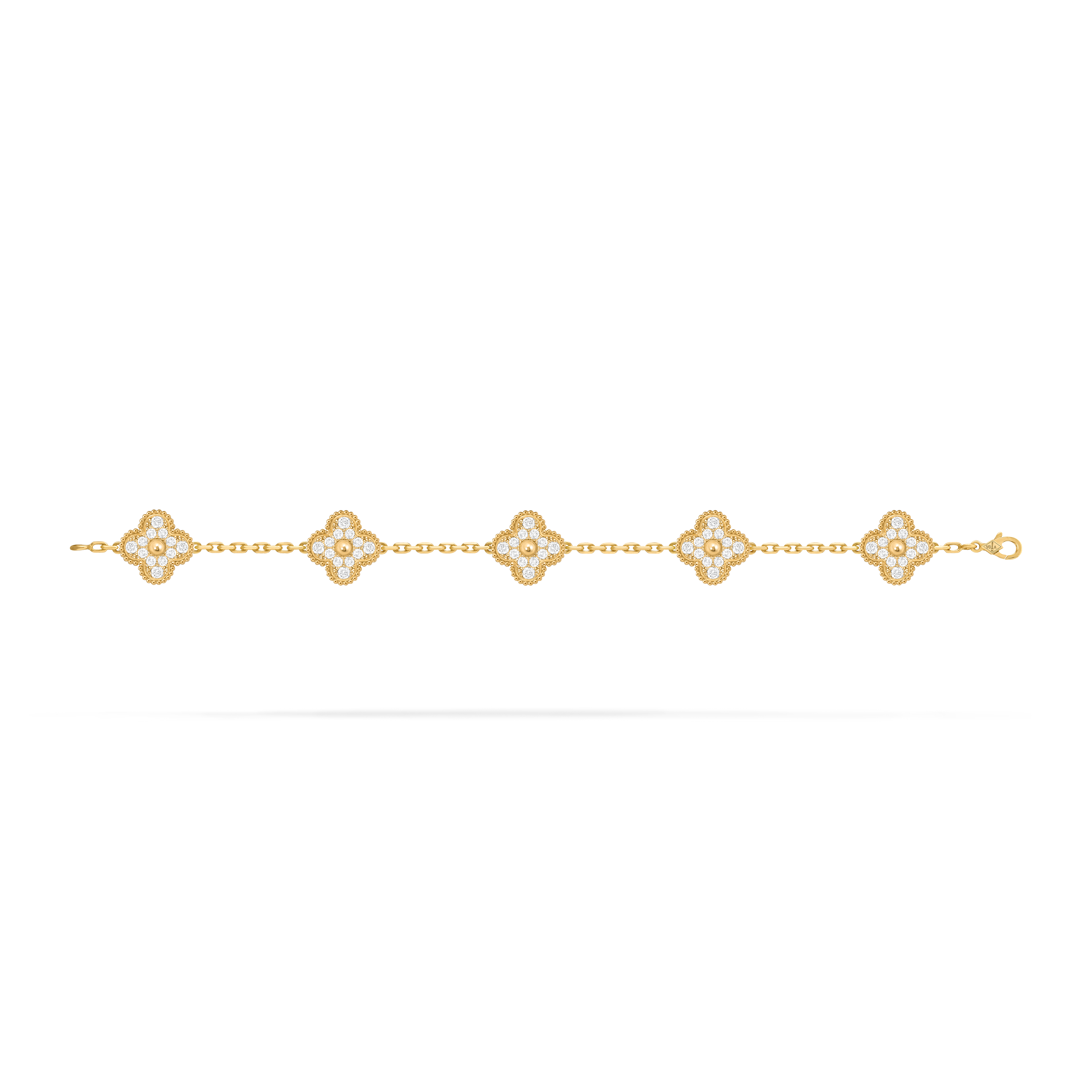 Van Cleef - Vintage Alhambra 5 motifs Diamant