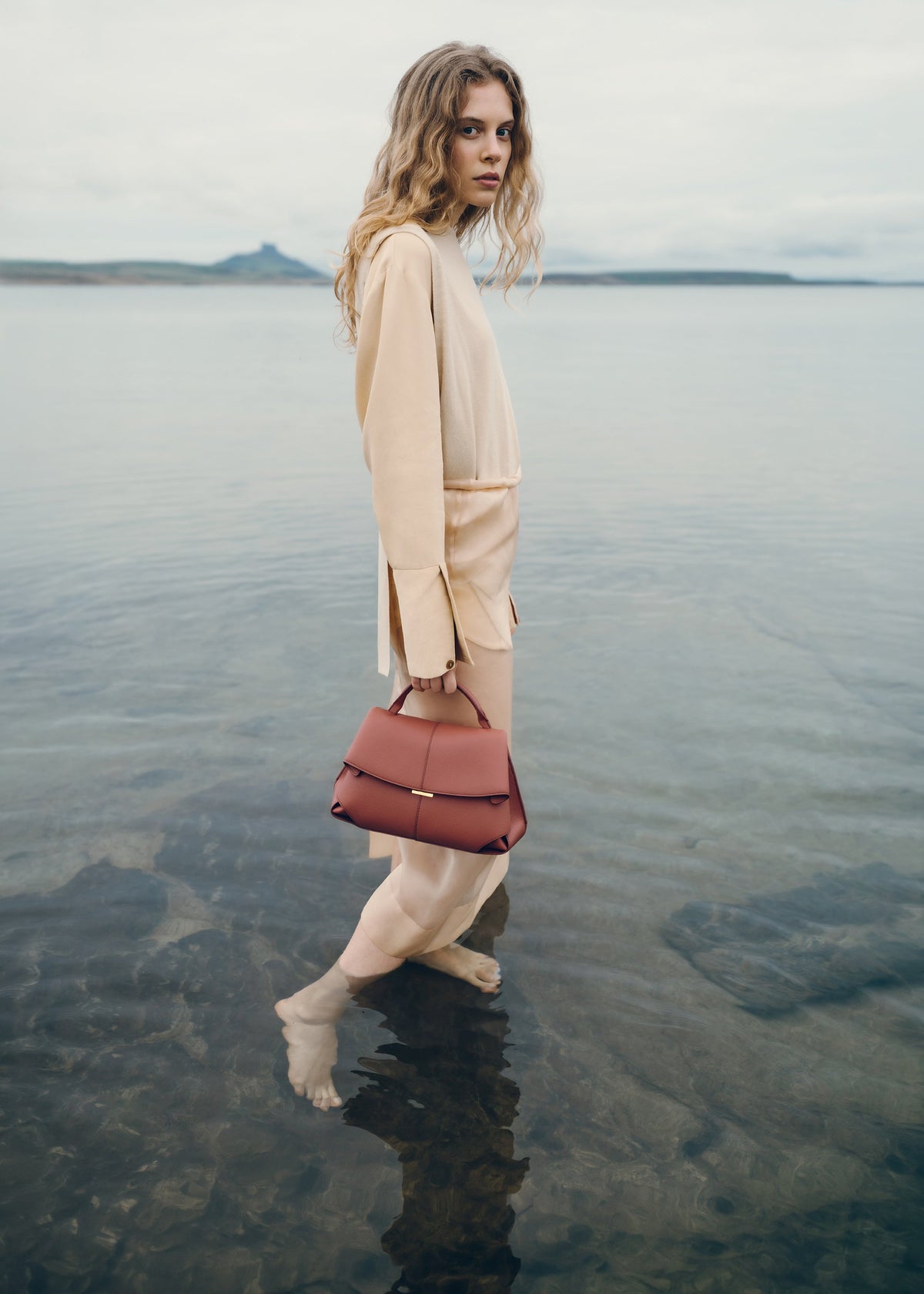 Polène Sac Mokki Terracotta Grainé