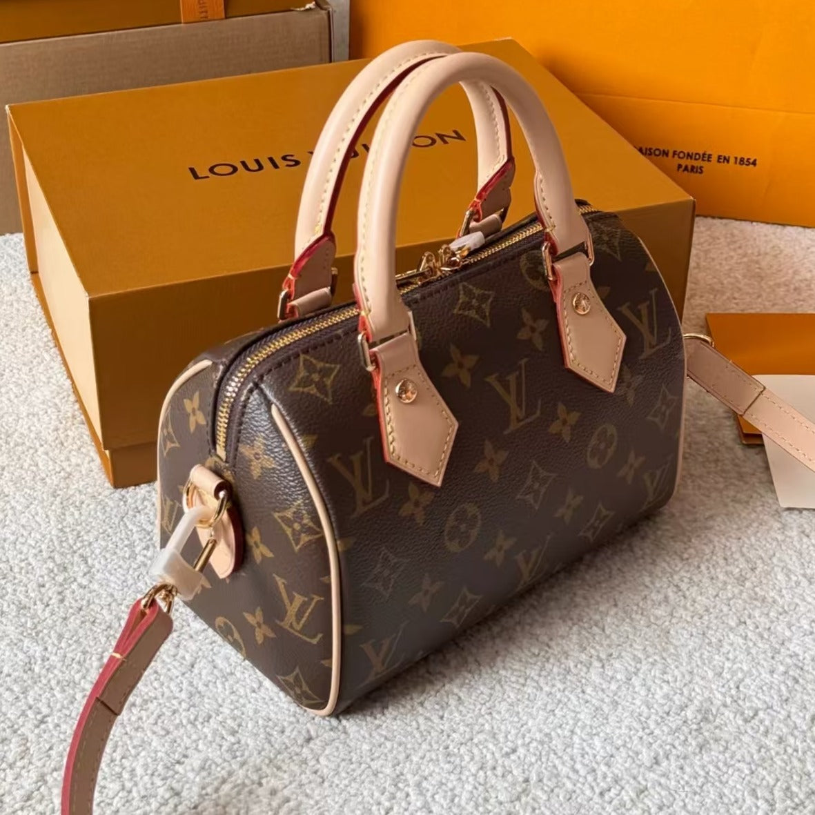 LV Sac Speedy Bandoulière 20 Toile