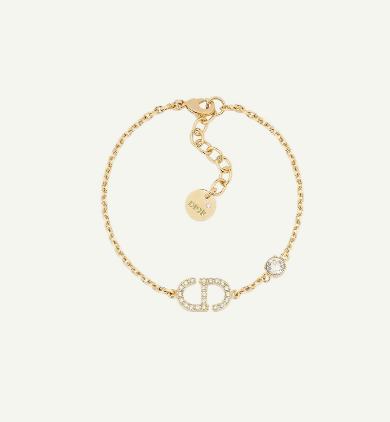 Dior - Bracelet Petit CD Dorée