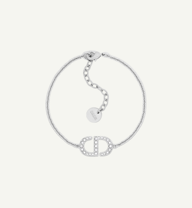 Dior - Bracelet Petit CD Argentée