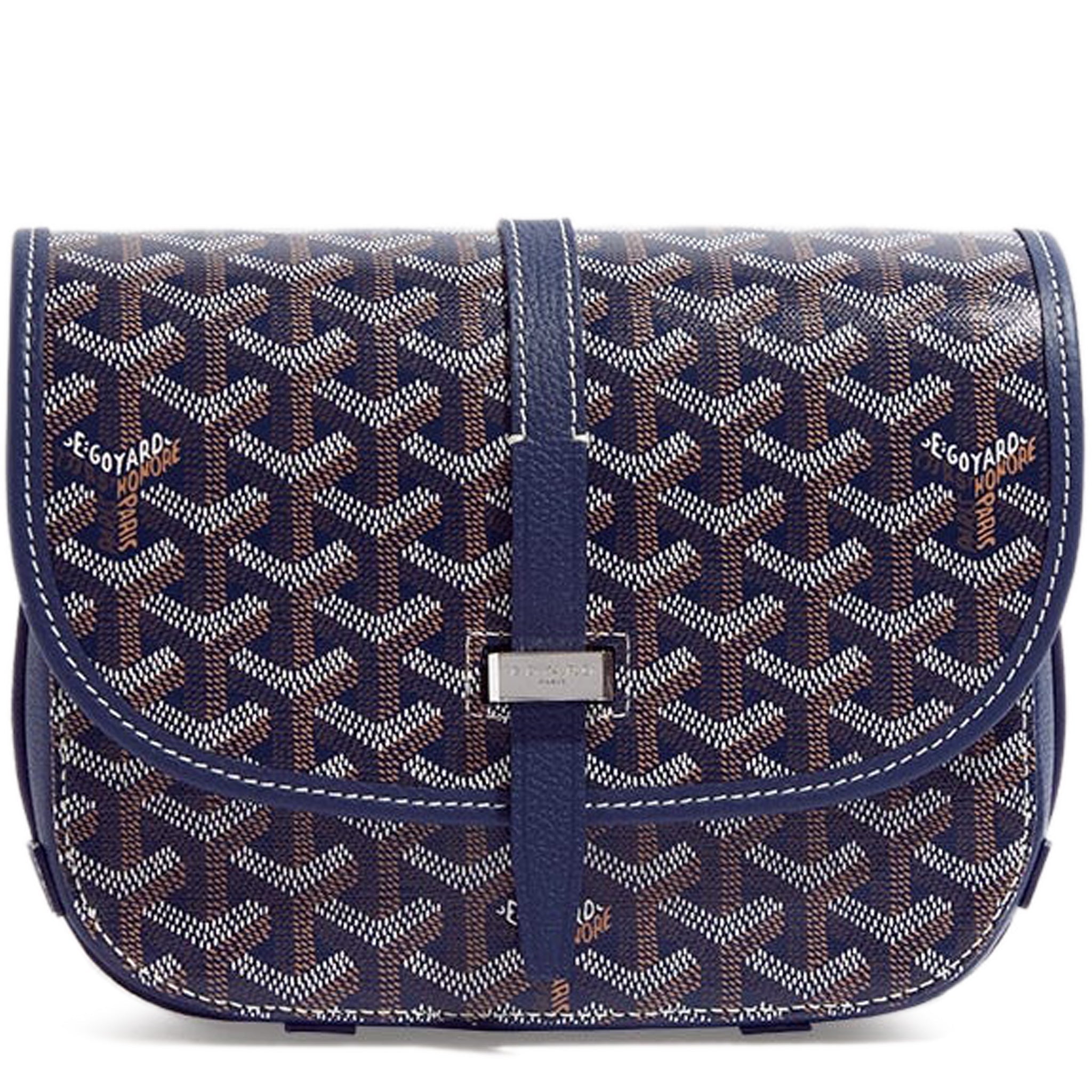 Goyard Sacoche Bleu marine