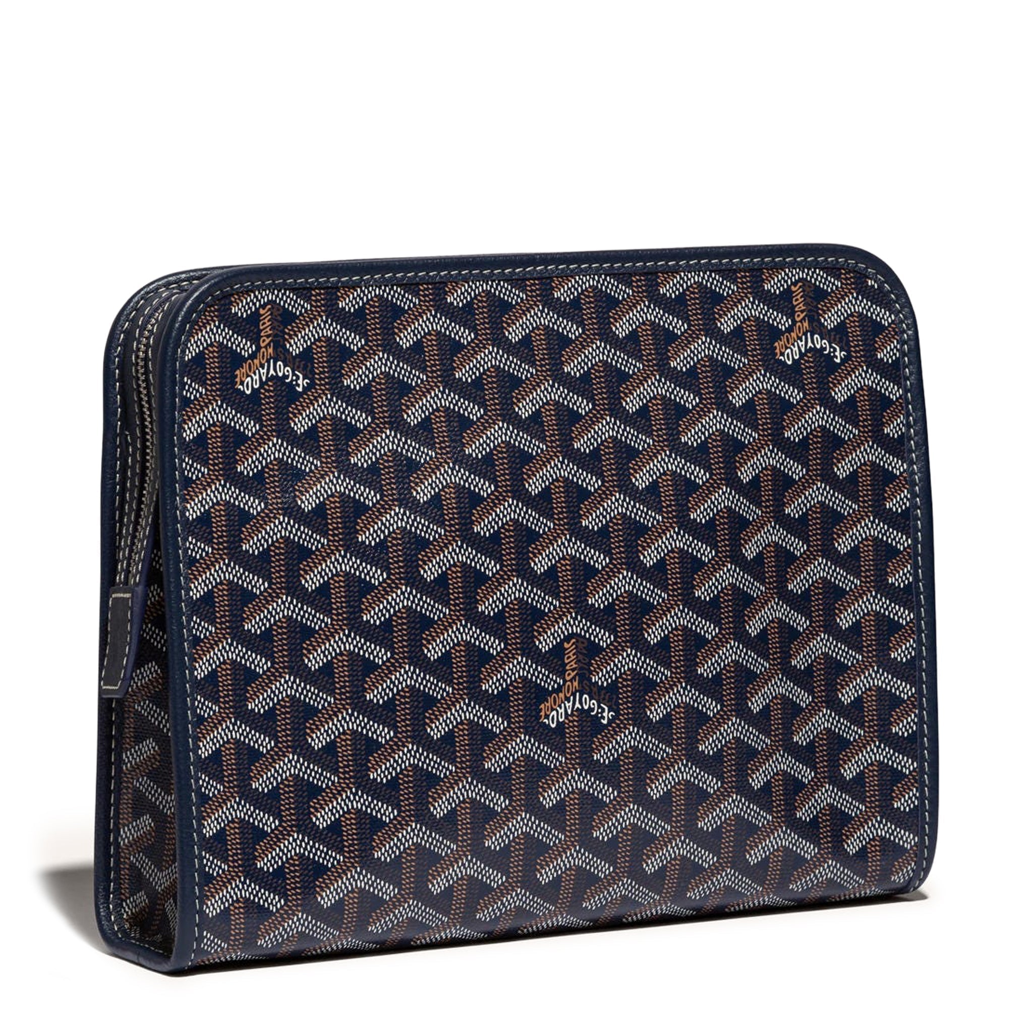 Goyard Sacoche Bleu marine