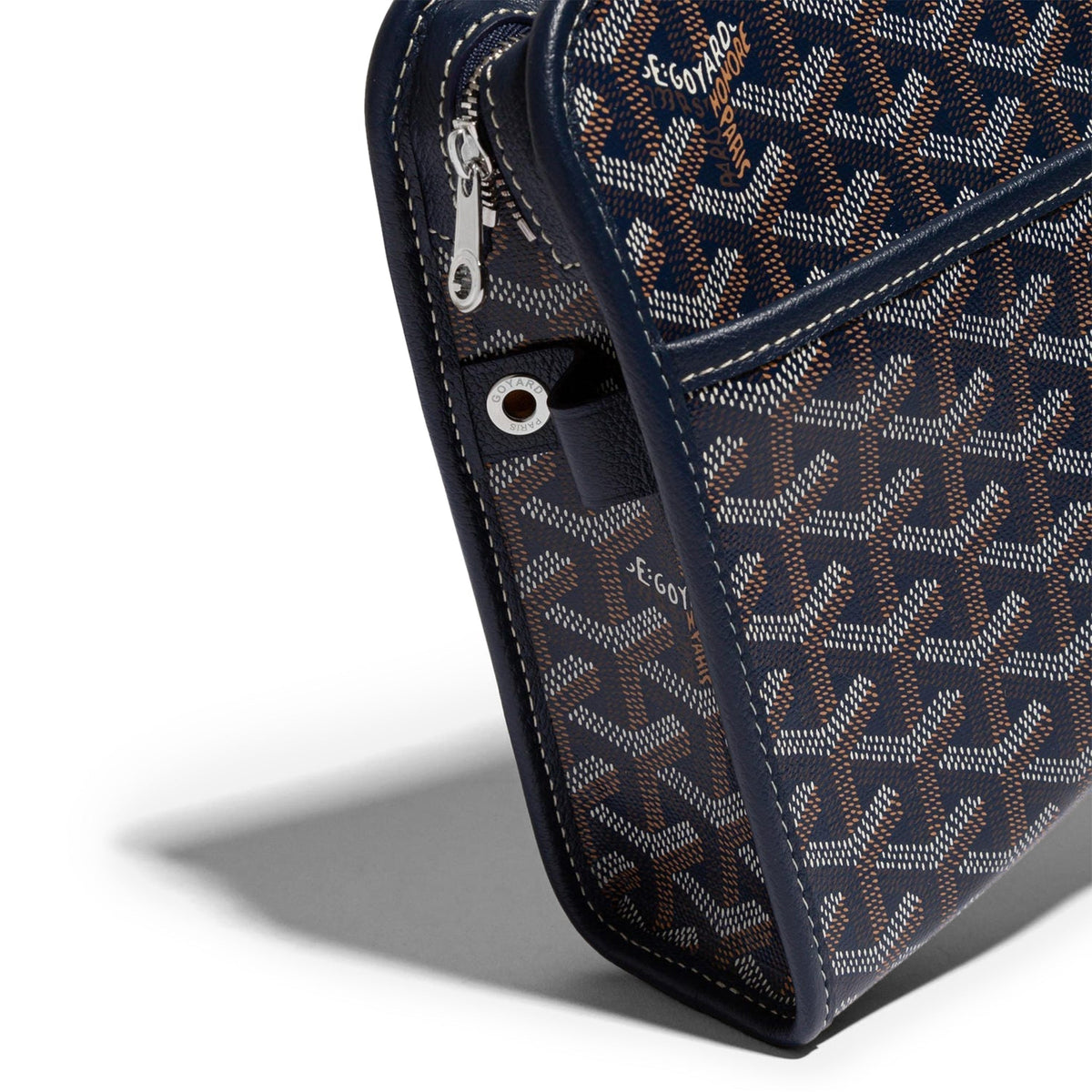 Goyard Sacoche Bleu marine