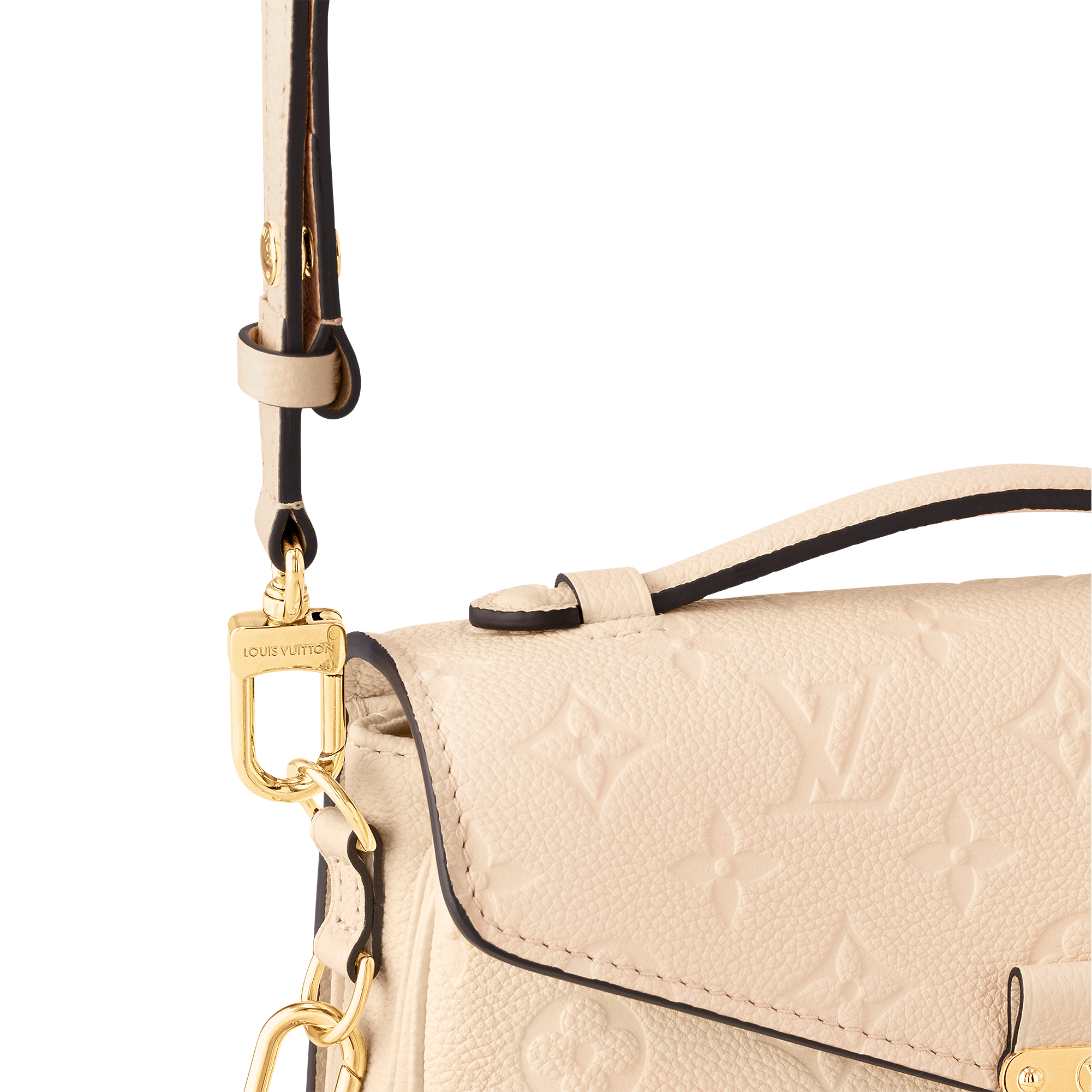 LV Pochette Métis East West Crème